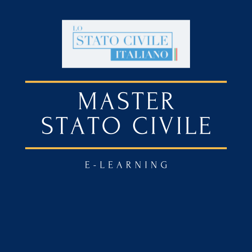 E- Master STATO CIVILE - 4Â° Edizione - Anno 2022