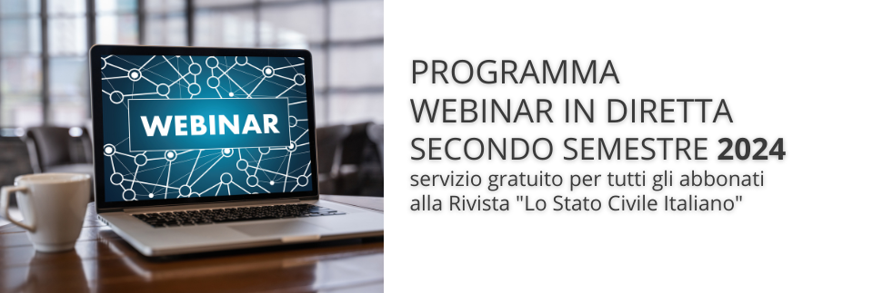 PROGRAMMAWEBINAR 2 semestre